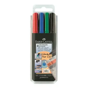 Popisovač Multimark permanent S 4ks Faber Castell (152304)